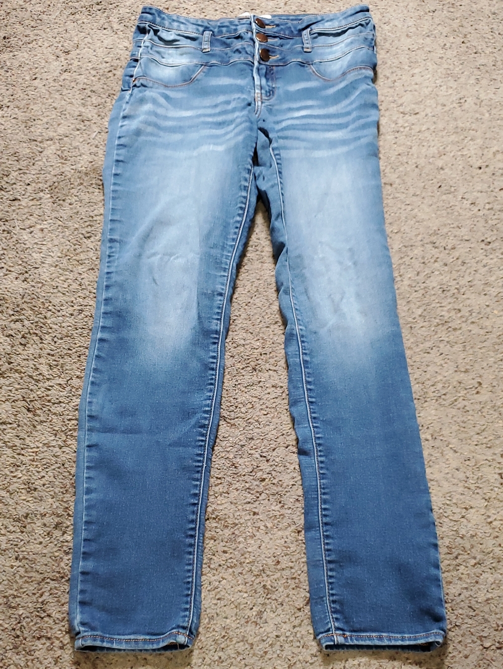 No Boundaries Light Blue Skinny Jeans Size 11